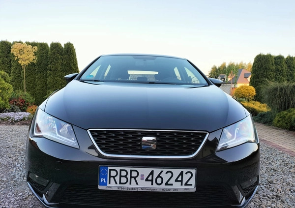 Seat Leon cena 28900 przebieg: 167000, rok produkcji 2013 z Rawicz małe 407